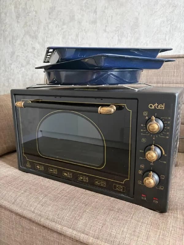 Электрическая мини-печь ARTEL MD 3618 L Retro Black — Батуми — 250 ₾