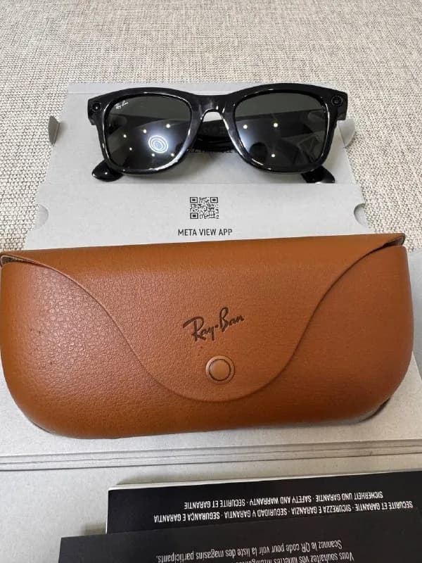 Ray-Ban Meta Wayfarer (Shiny Black) 😎 — Батуми — 700 ₾