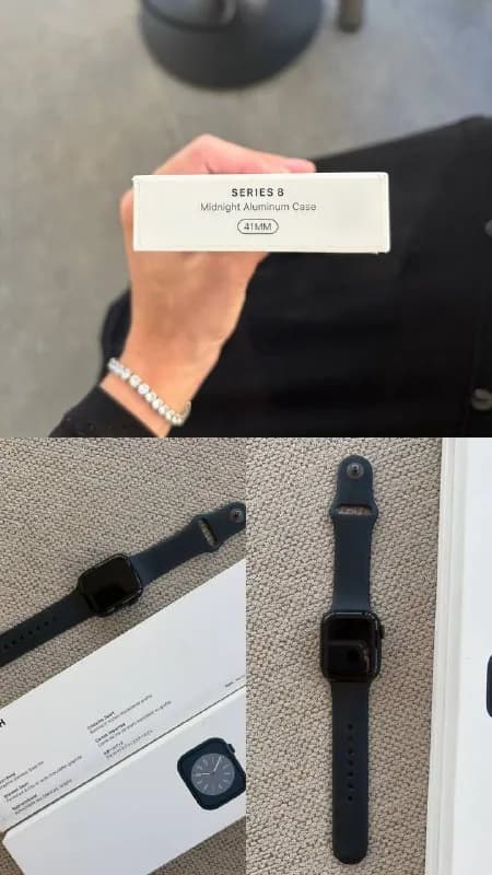 apple watch 8 / 41 mm / midnight — 500 GEL — Батуми — 500 ₾