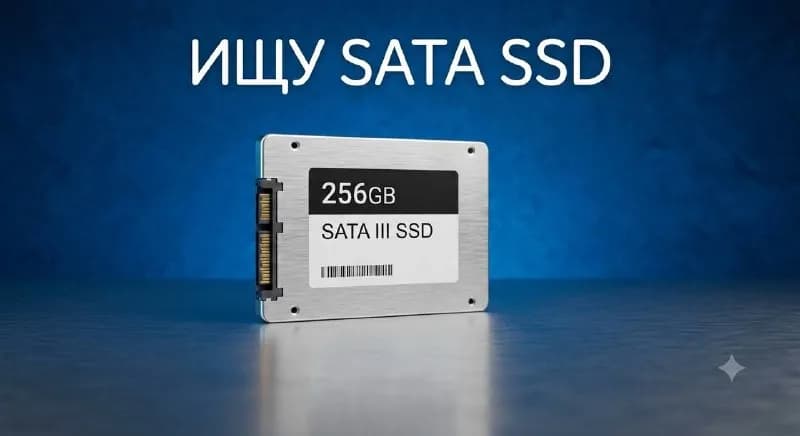 SATA SSD 256 ГБ. Рассмотрю варианты в хорошем состоянии, желательно с хорошим процентом здоровье (He — Батуми