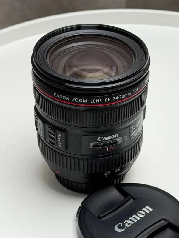 canon ef 25-70 f4 L. Выдает ошибку — не работает диафрагма. Скорее всего, полетел шлейф (типичная не — Батуми — 300 ₾