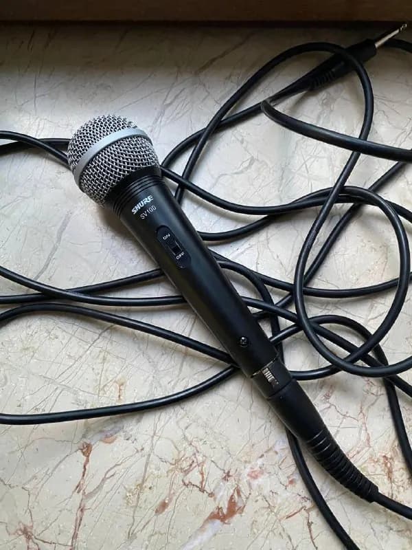 shure sv в идеальном состоянии + шнур xlr — jack — Тбилиси — 120 ₾