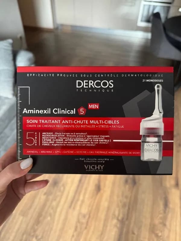 Ампулы Vichy Dercos Aminexil Clinical 5 — Тбилиси — 100 ₾