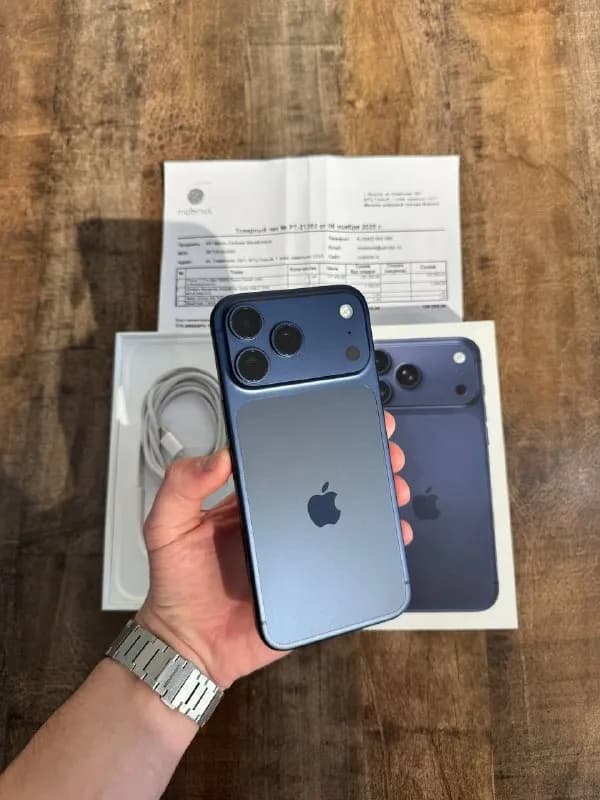 iPhone 17 Pro Max 256gb sim + Esim в идеальном состоянии, без следов использования — Тбилиси — 3 100 ₾