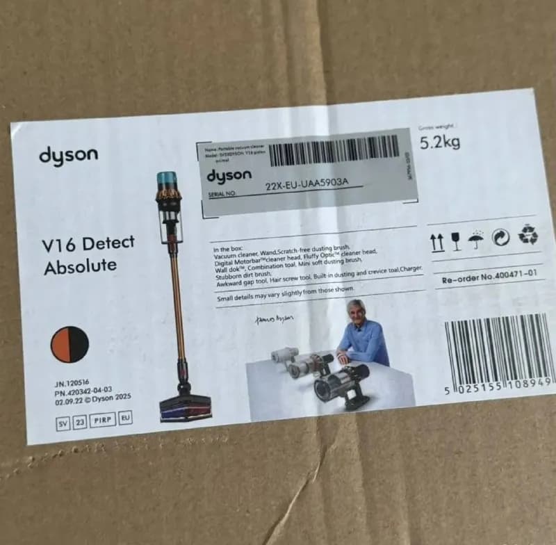 Dyson V16 Detect Absolute — Тбилиси — 400 ₾