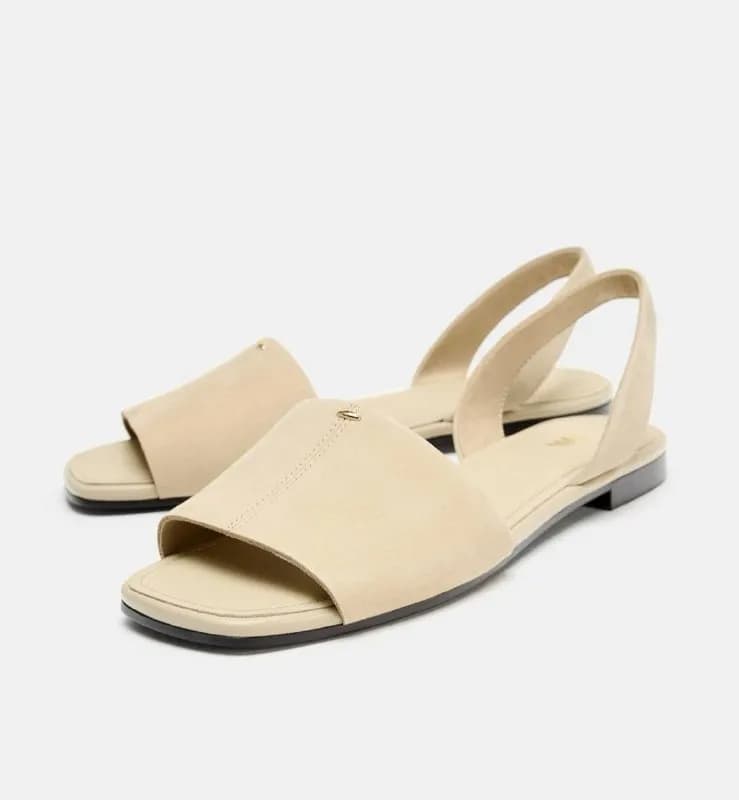 Сандали Zara 38 размер, натуральная кожа — Батуми — 90 ₾