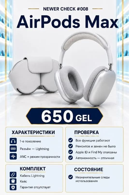 AirPods Max — Батуми — 650 ₾