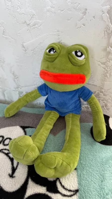 45 см. Pepe the frog. Новый. Подойдет и на подарок. — Батуми — 40 ₾