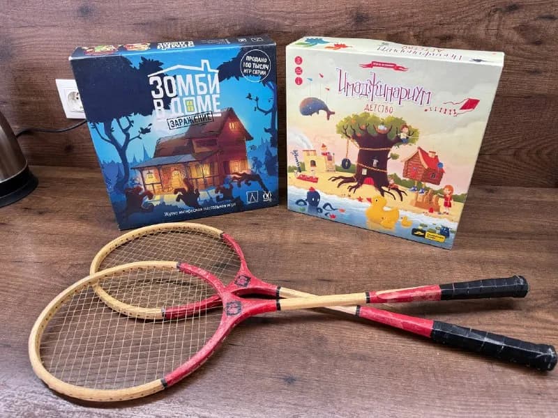 Игры и ракетки для бадминтона — Тбилиси — 60 ₾