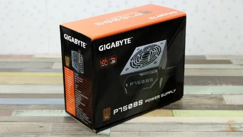 Gigabyte GP-P750BS, 750W, 80 Plus Bronze — 150л (новый в упаковке) — Батуми