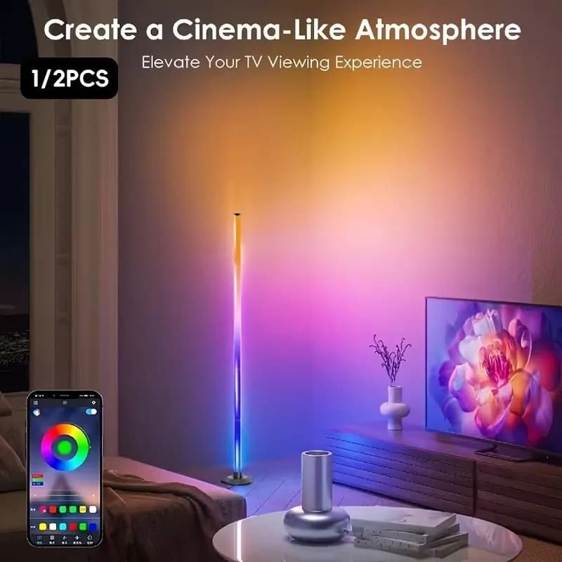 Умный торшер с RGB IC LED — Батуми — 75 ₾