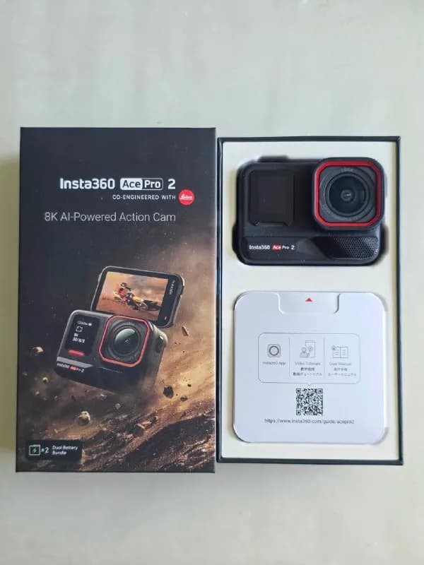 Insta360 Ace Pro 2 полный комплект с двумя батарейками — 1200 GEL. — Батуми — 1,200 ₾