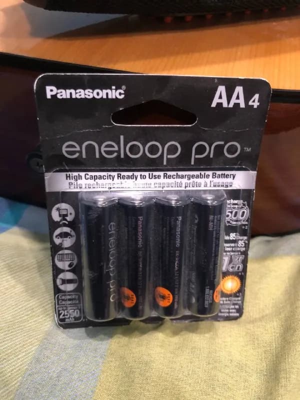 Panasonic Eneloop Pro — это перезаряжаемые никель-металл-гидридные аккумуляторы. Они отличаются высо — Тбилиси — 80 ₾