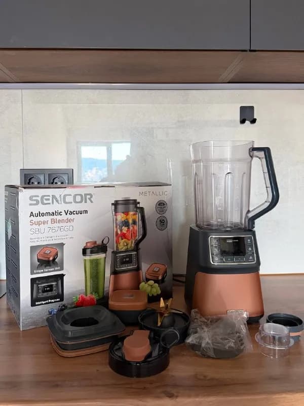 Sencor Automatic Vacuum Super Blender SBU 7676GD — Тбилиси — 130 ₾