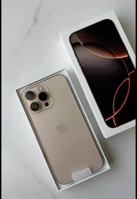 iPhone 16 Pro 256 GB в цвете Desert Titanium 🤎 — Батуми — 2,799 ₾