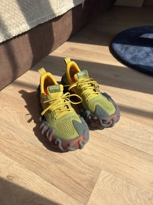 Crocs Salehe Bembury x Juniper Sneaker. Размер W8, 24 cm, 38-39 примерно. Носились один раз. 190 лар — Батуми — 190 ₾