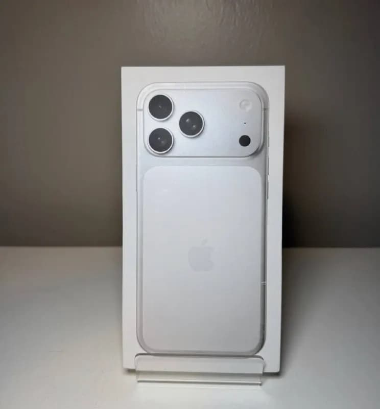 iPhone 17 Pro Max 256 ГБ, абсолютно новый, европейская версия (поддерживает SIM-карты). Вскрытие упа — Тбилиси — 3 850 ₾