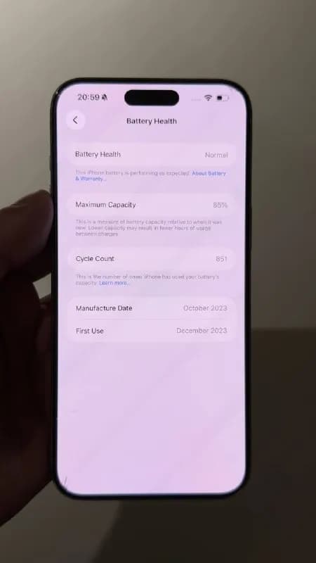 iphone 15 pro max 600$ состояние на фото — Батуми — 600 $