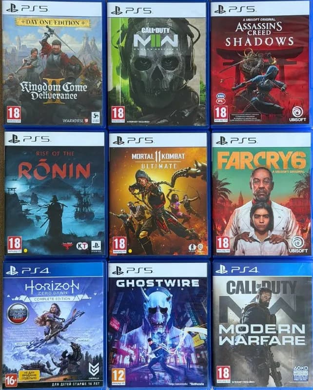 PlayStation PS PS5 PS4 игры / диски — Батуми — 90 ₾