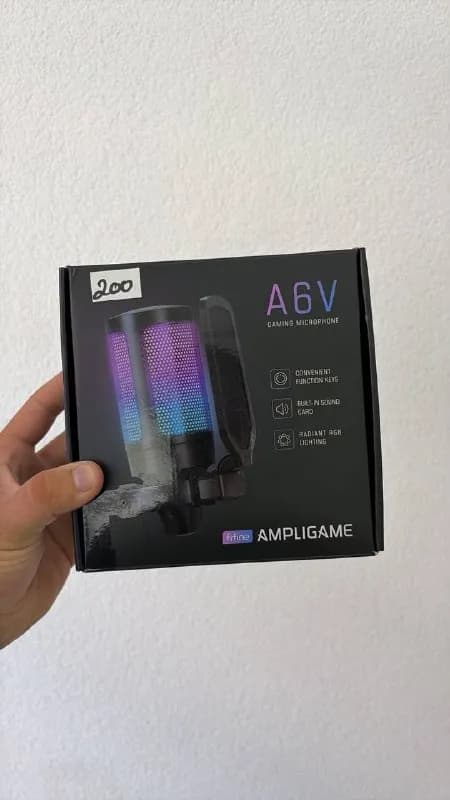 USB-микрофон FIFINE AmpliGame A6V 🎙️ — Батуми — 200 ₾