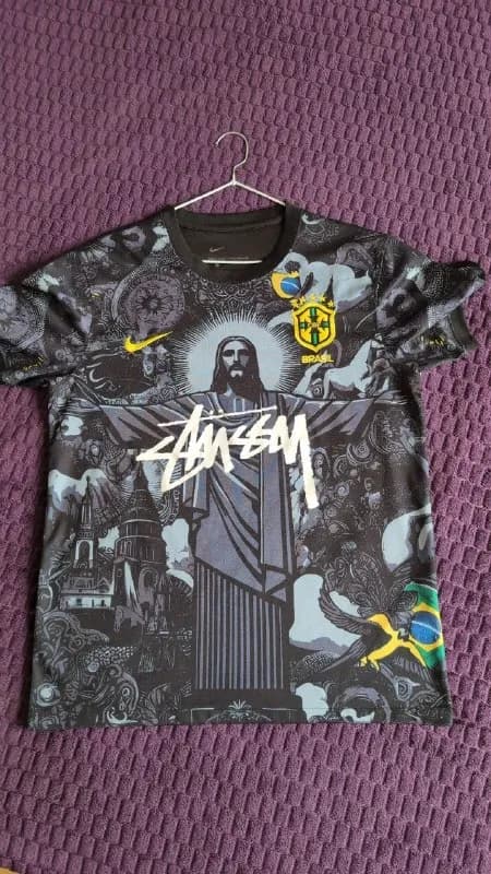 Nike Dri-Fit x Stüssy Brazil Jesus Jersey — Батуми — 130 ₾