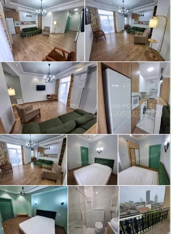 Квартира 3-х комнатная в районе парка 6 Мая — Батуми — 1 100 $