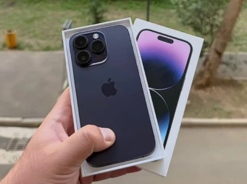 iPhone 14 Pro 128 ГБ, США (только eSIM). Состояние идеальное, безупречное — никаких царапин. Не вскр — Тбилиси — 1 200 ₾