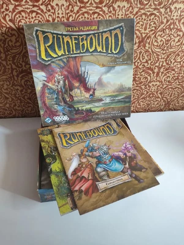 1. Runebound, 3я редакция, русская версия — 120 лари — Батуми — 120 ₾
