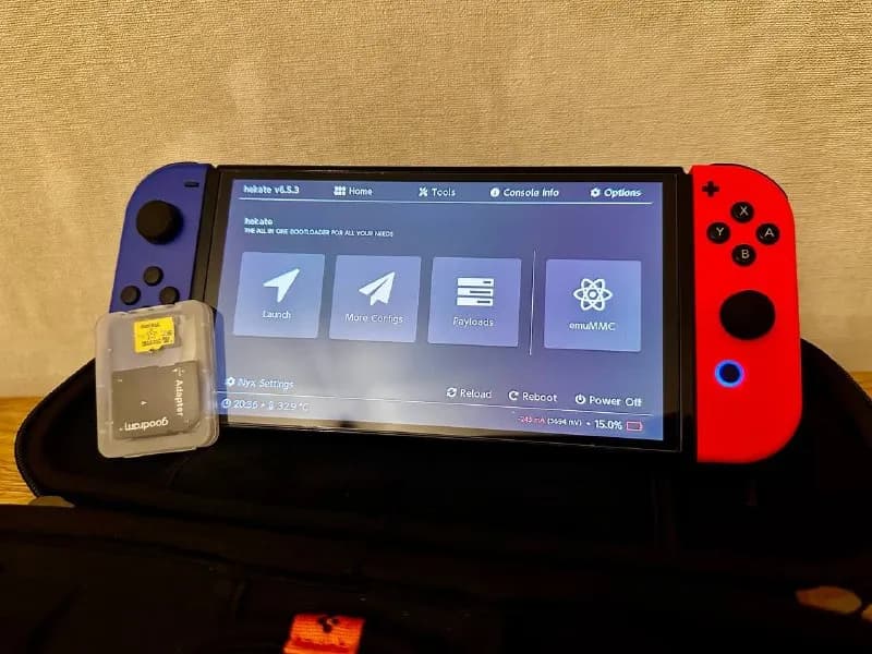 Nintendo Switch OLED с картой памяти 256 ГБ — Тбилиси — 650 ₾