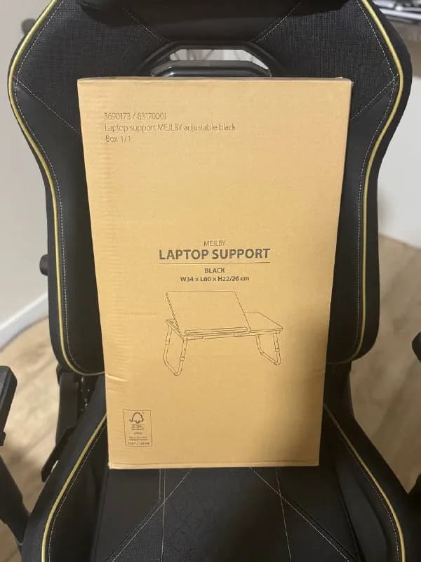 Laptop support MEJLBY adjustable black — Тбилиси — 40 ₾