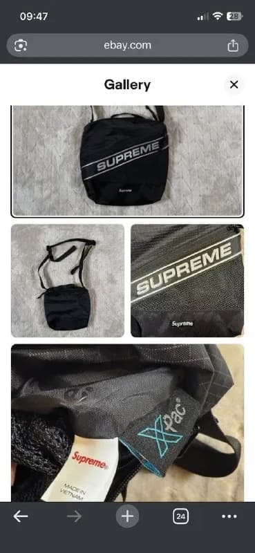 Supreme 3D crossbody bag condition good — Тбилиси — 180 ₾