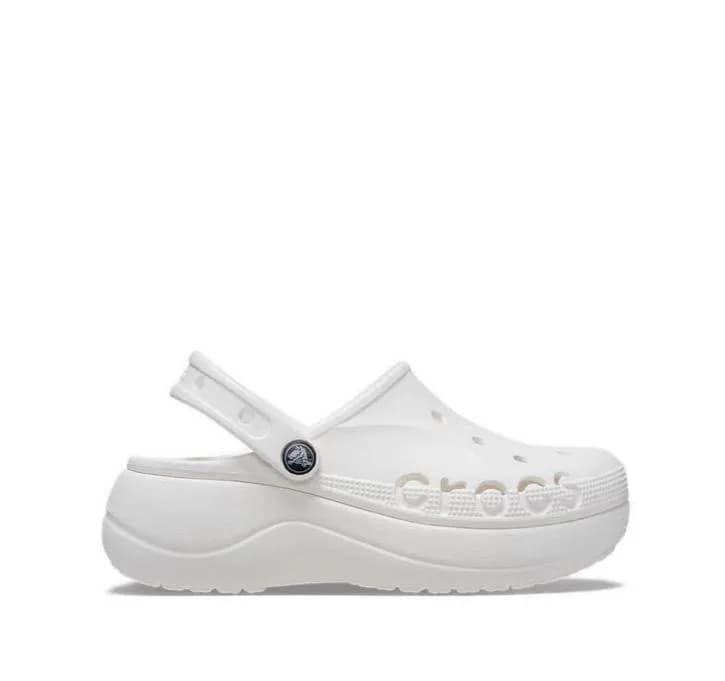 Crocs Baya Platform белые сабо на платформе (оригинал) — Батуми — 130 ₾