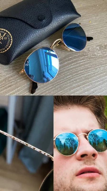Ray-Ban Round Metal Flat Lenses RB3447N 001/9O — 170 лари — Тбилиси — 170 ₾