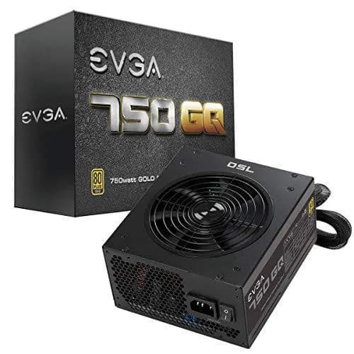 EVGA 750 GQ мощностью 750 Вт с сертификатом эффективности 80 Plus Gold. — Батуми — 150 ₾