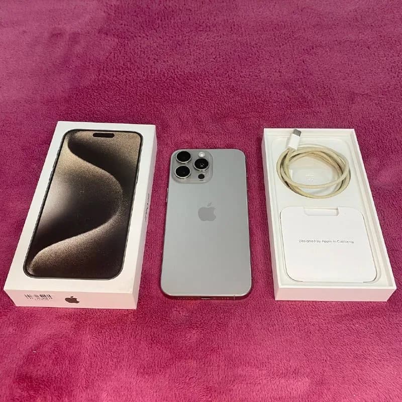 iPhone 15 Pro Max 256GB Natural Titanium 📲 — Батуми — 1 800 ₾