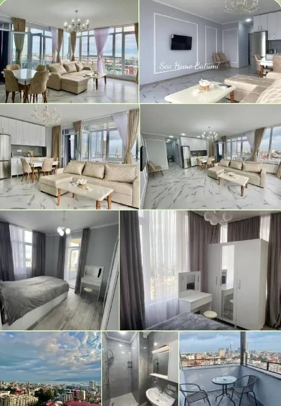 Квартира 3-х комнатная, ул. Важа Пшавела 53 — Батуми — 1 100 $