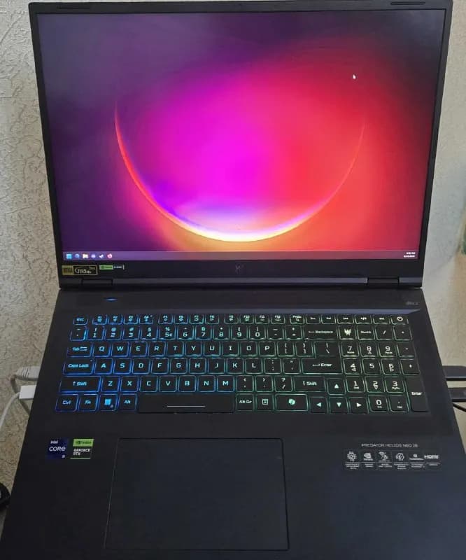 Acer Predator Helios Neo 18 PHN18-71 — i9 / RTX 4060 / 32 ГБ Продам мощный игровой ноутбук Acer Pred — Тбилиси — 3 100 ₾