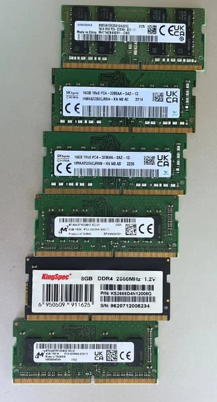 DDR-4 3200 SO-DIMM Samsung 16гб 240 Gel — Батуми — 240 ₾