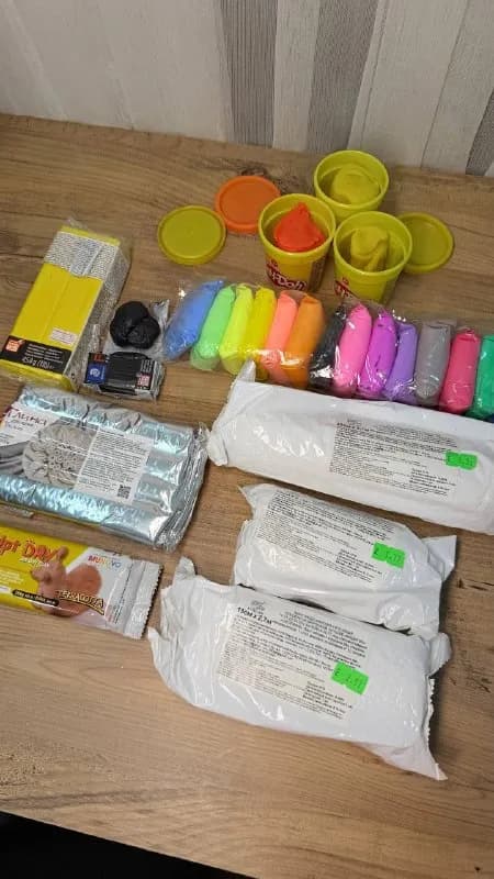 250 гр. Бежевая (не требует обжига); — Батуми — 30 ₾