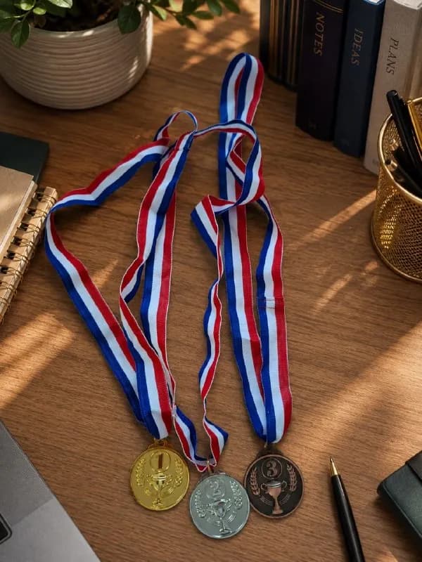1. Медали металлические. 10 лари за один комплект (1, 2 и 3 место). 15 лари — 3 комплекта. — Батуми — 10 ₾