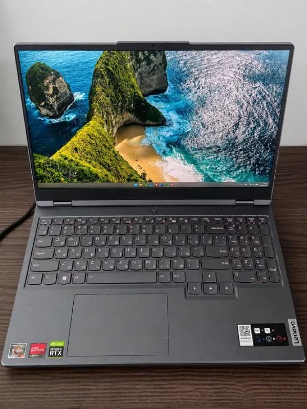 Lenovo Legion 5 15ARH7H — RTX 3060 / Ryzen 5 6600H / 16GB / 1TB SSD / 165Hz — Батуми — 2 250 ₾
