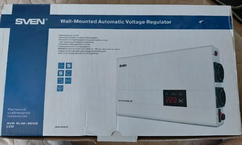 SVEN AVR SLIM-2000 LCD — Батуми — 140 ₾