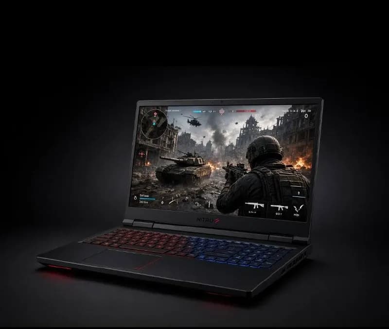 Acer Nitro 5 AN515-58 — мощный игровой ноутбук в отличном состоянии! — Батуми — 2 100 ₾