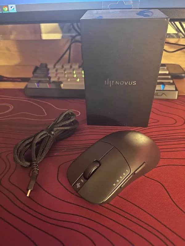 Dark Project Novus Wireless — полностью рабочая игровая мышь — Тбилиси — 70 ₾