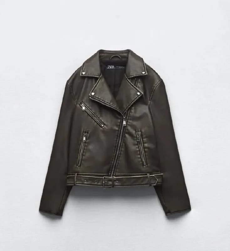 Zara leather jacket — XS/S — New — 70 лари — Тбилиси — 70 ₾