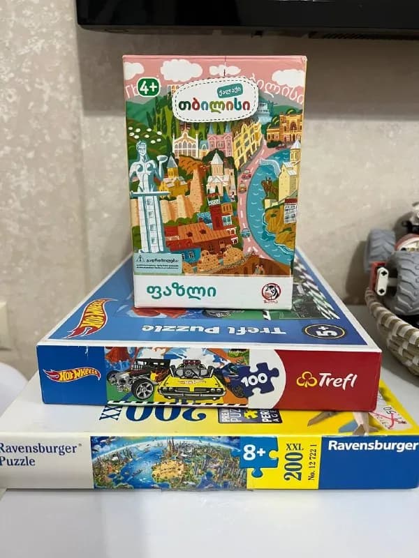 Пазлы 3 коробки — Батуми — 20 ₾