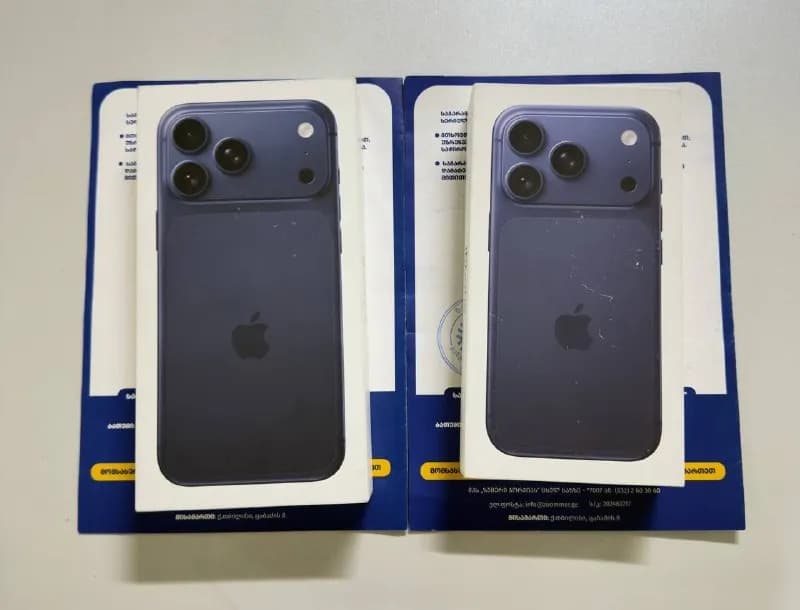 iPhone 17 Pro 256 ГБ (SIM + eSIM) — 3350 лари (окончательная цена) — Батуми — 3 350 ₾