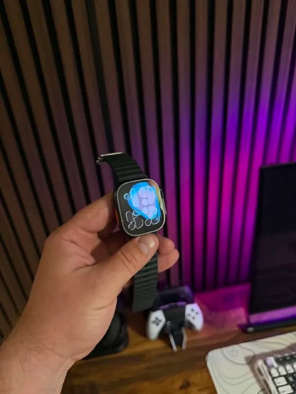 Apple watch 3 ultra black. Как новая, в идеальном состоянии. Никаких царапин на корпусе или на экра — Тбилиси — 2 000 ₾