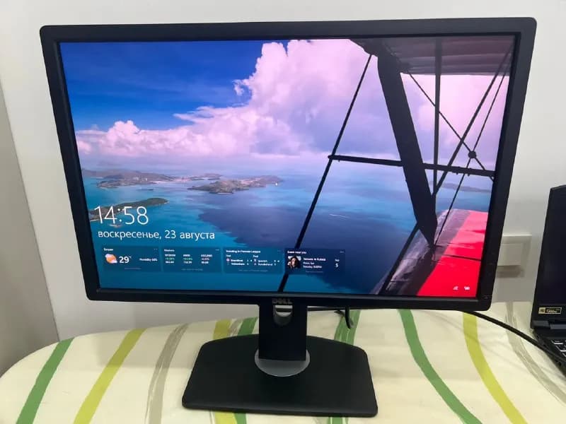 UltraSharp Dell U2412M. В идеальном рабочем состоянии, без битых пикселей и дефектов. — Батуми — 180 ₾