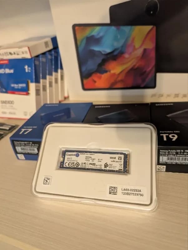 SSD Kingston NV3 500GB M.2 PCIe 4.0 NVMe — Тбилиси — 250 ₾